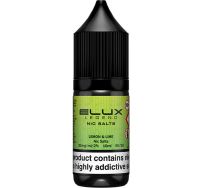 ELUX Legend nic salts lemon & lime e-liquid 10ml