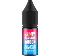 JNP Bar Salts 6000+ blue sour raspberry e-liquid 10ml