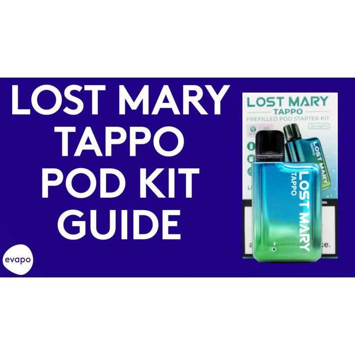 Lost Mary Tappo Pod Kit, MTL Vape Kit