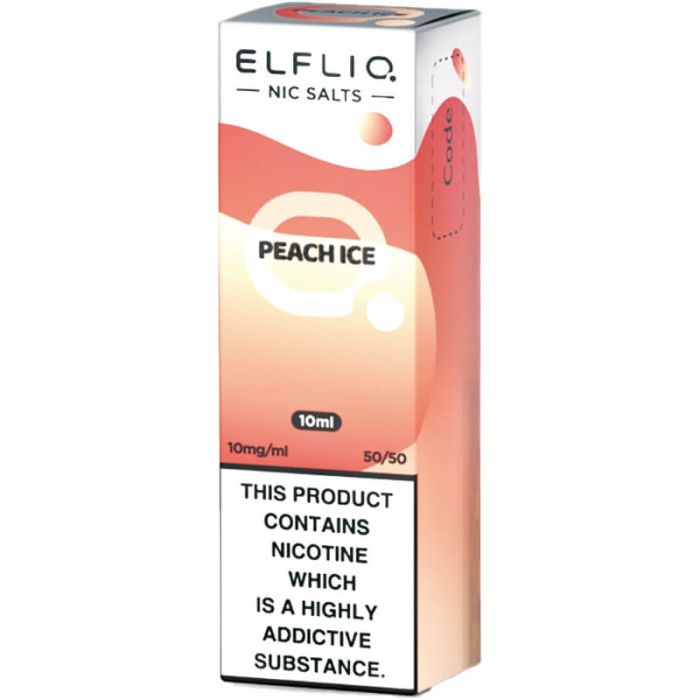 ELFLIQ by Elf Bar peach ice vape juice 10ml