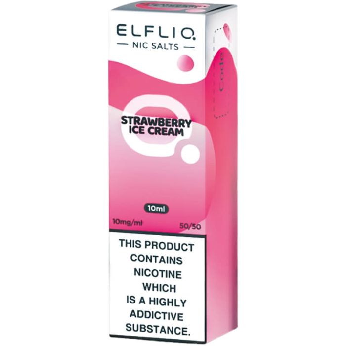 ELFLIQ by Elf Bar strawberry snoow vape juice 10ml