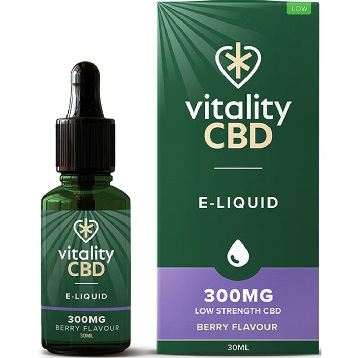 ELIQUID CBD BERRY ICE 300 MG 10 ml