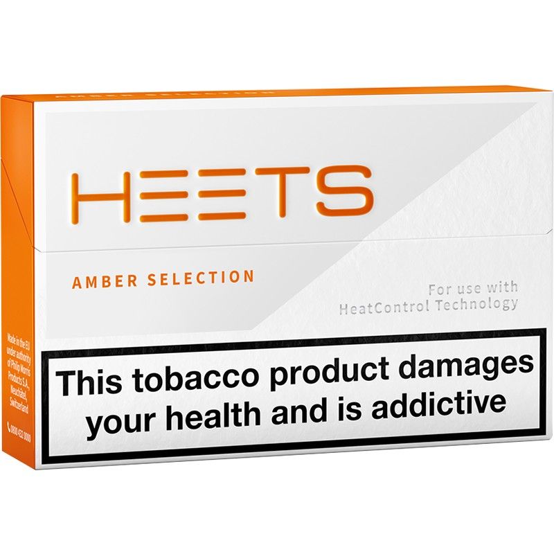 Heets Amber Selection Tobacco Sticks 20 Pack - Tesco Groceries