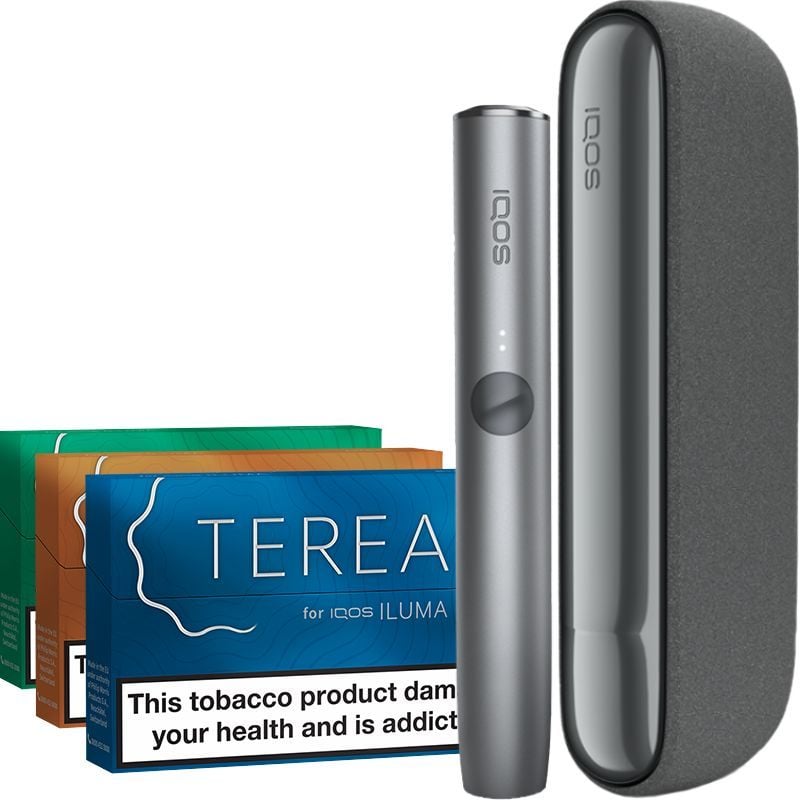 Buy IQOS Iluma Heated Tobacco Bundle Online - Free Delivery