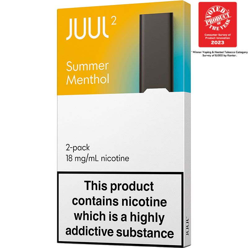 JUUL2 summer menthol pods 2 pack - Evapo Online Vape Shop