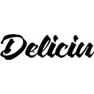 Deliciu Small brand logo in black