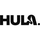 The Hula logo in a black font on a white background.