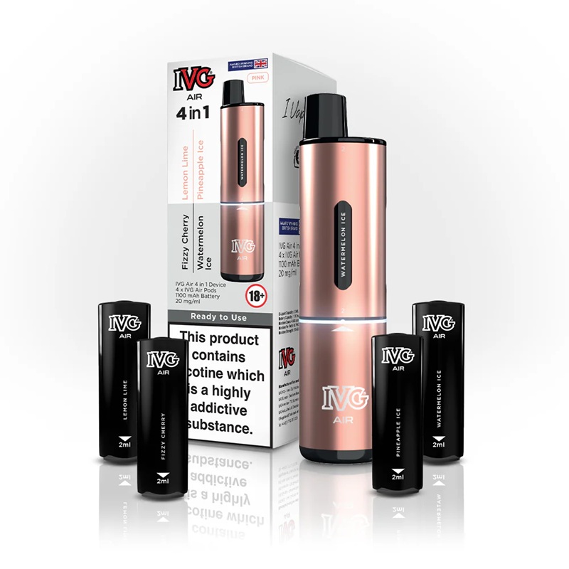 ivg air 4 in 1 pink edition