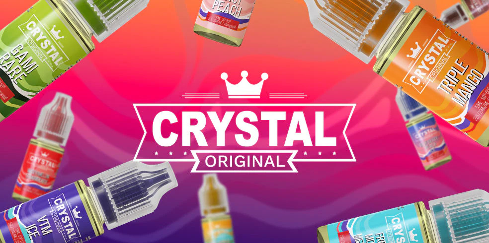 Nic salt e-liquids from SKE Crystal