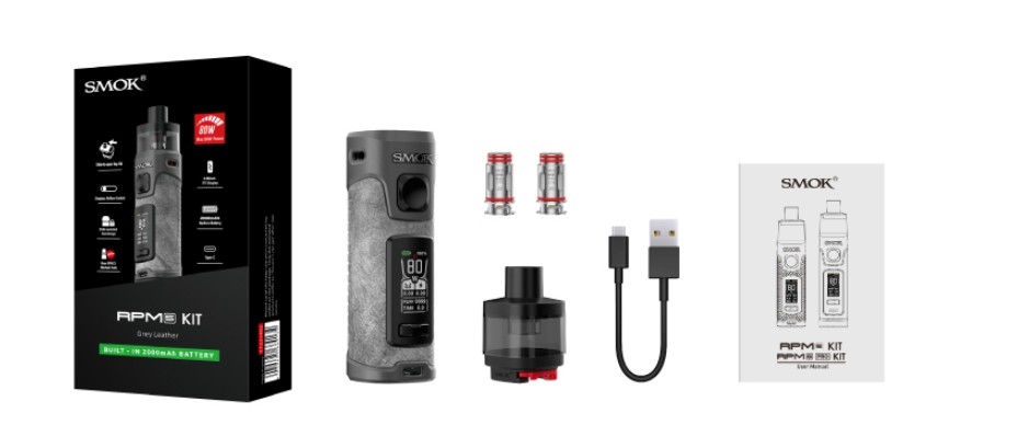 SMOK RPM 5 what's in the box