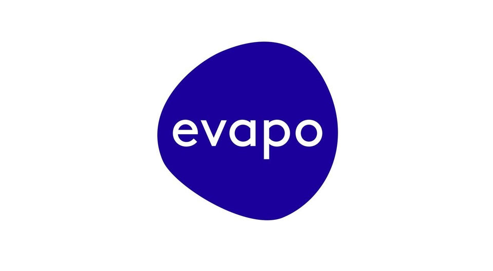 Evapo logo on white background