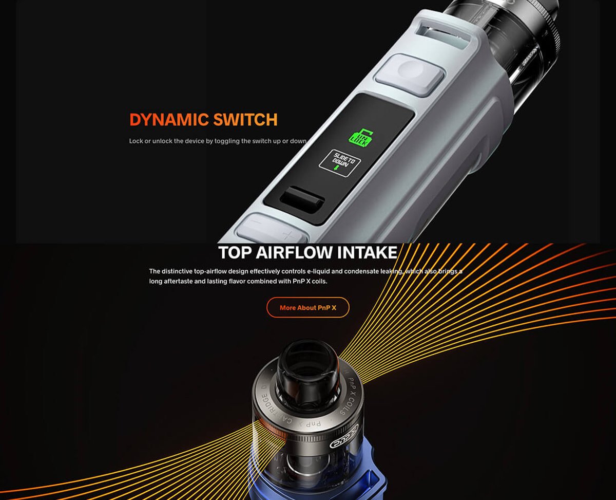 The promotional poster for the VOOPOO Argus Pro 2 kit which outlines the variety of features the device offers, such as a 3000 mAh internal capacity battery.