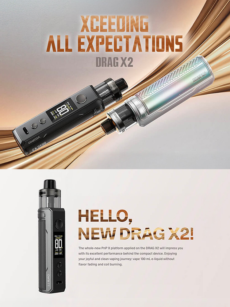 VOOPOO Drag X2 brochure